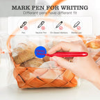 Blue PARLAIM 3/4-inch round circle labels, 1000 pack for office or classroom color-coding and organization.