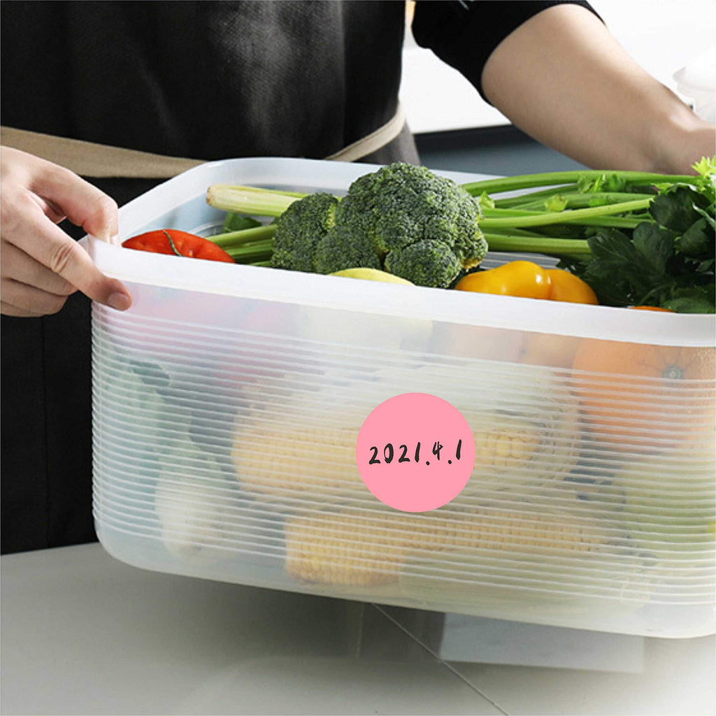 3 Inch Round Permanent Color-Code Dot Sticker, Pink Color Coding Label 1 Roll-500PCS