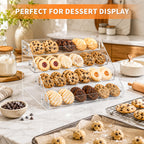4 Tier Cookie Display Stand for Cookies Display Acrylic Cookie Stand