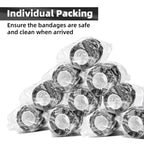 JimKing Tattoo Grip Cover, Tattoo Machine Handle Cover, Self-Adhesiive Tape for Sport Pet Tattoo,Elastic Bandage Wrap Roll Tattoo Machine Supply, 4pcs