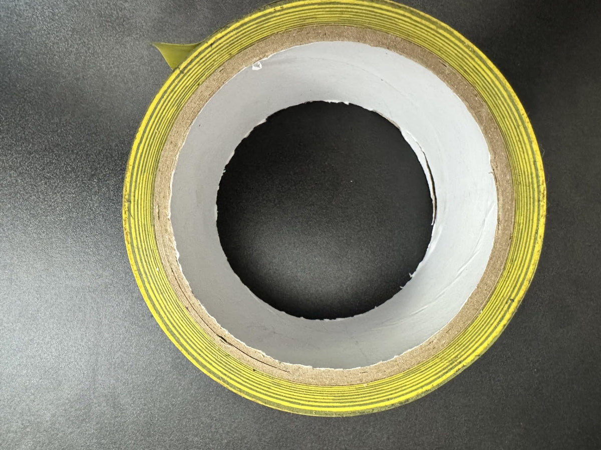Swanson AMT18Y 2-Inch by 54-Feet Stripe Adhesive Safety Floor Tape, Yellow/Black 2 inches x 54 feet x 6 mils