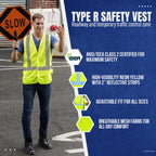 NYOrtho High Reflective Vest - Construction Vest - Universal Fit - ANSI/ISEA Class 2 - Sweat-Free With Reflective Material 32-44 Mesh 6
