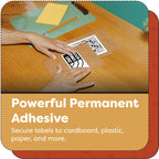 4" X 3" Direct Thermal Labels (500 Count, 1 Roll) 4" X 3"