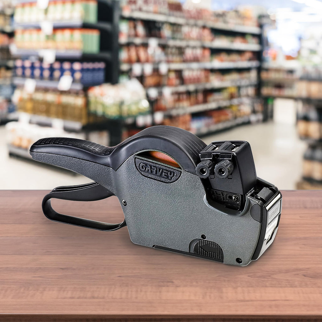SBLABELS Garvey 22-88 Digit Double Line Price Marking Gun / 2 Line Date Pricing Sticker Labeler / 8 Character Digit 2-Line Dating Gun/Small Business Essentials / 16mm x 22mm Label Compatibility