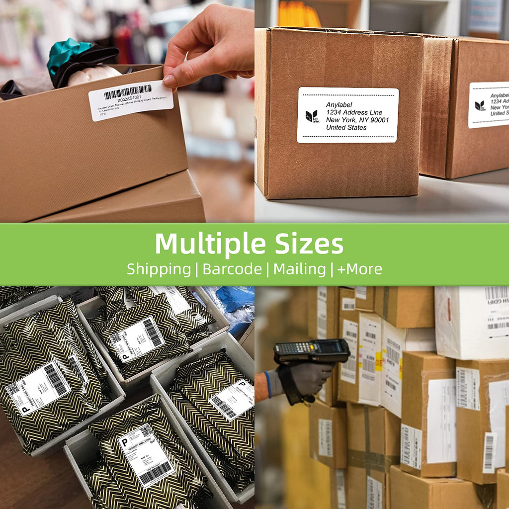 Compatible 4.07" x 6.4" Die-Cut Large Labels Replacement for DK-1247 Shipping Address Compatible with Brother QL-1110NWB Label Printers (12 Rolls + 1 Frame, 180 Labels/Roll) 4.07" x 6.4 - 1247 | 12 Rolls