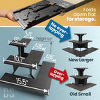 3-Tier Wooden Display Stand Bundle for Vendors, Craft Fairs, Markets, Retail