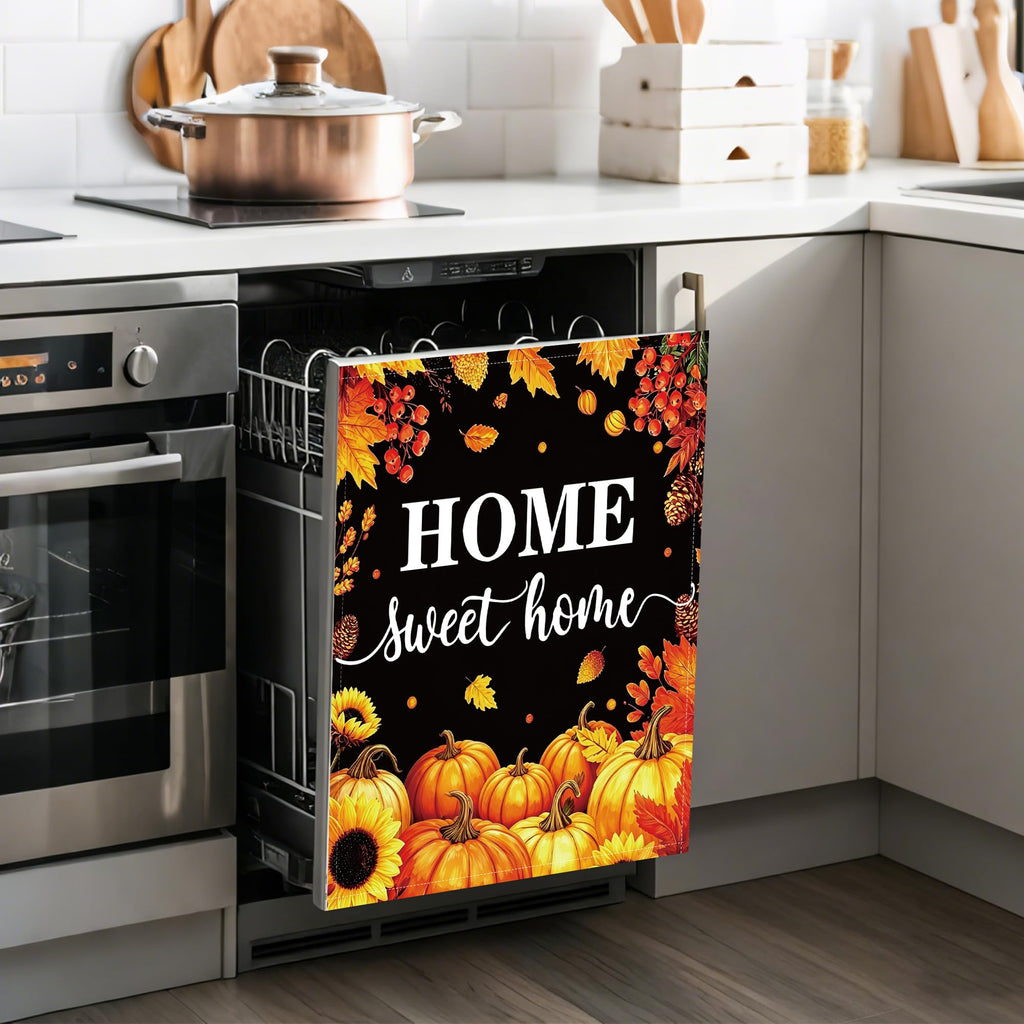 Fall Dishwasher Magnet Cover Pumpkin