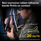 3M Scotch Super 33+ Electrical Tape, 3/4 in x 52 ft, 1 Roll, Black