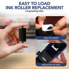 Perco Lite Pricing Gun Labeler Ink Rolls - Preferred Replacement Inkers for Perco Lite Price Tag Gun, Easy & Convenient Messy Free Ink Refill Even for Beginners (Pack of 10 Inkers) 10 Pack