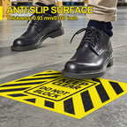 Marspark 3 Pack Keep Clear Do Not Block Sign 12x9'' 0.93mm Thick