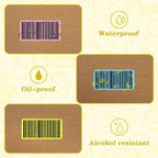 Ireer 5 Rolls Direct Thermal 2" x 1" Thermal Sticker Labels 5 Colors