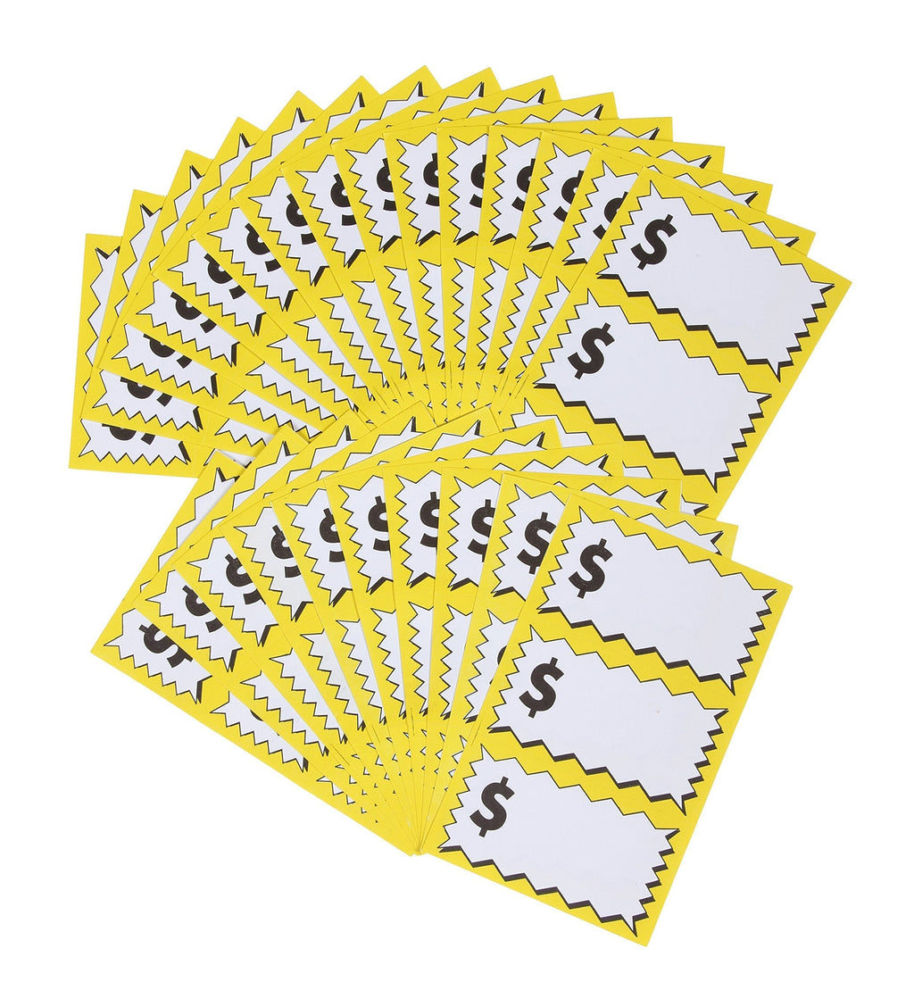 Sunburst Systems 7071 large pricemarker labels with space for writing prices, 75-count set for item pricing and labeling.