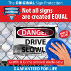 NMC TM98J “No Parking Prohibido Estacionarse” Sign - 12 in. x 18 in.