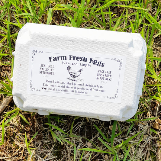 100 Sheets Egg Carton Labels 4 x 2" Stickers Decal Farm Fresh Eggs Chicken coop Supplies Blank Cartons 6 12 15 18 30 48 50 Count Basket Box Container (T01617-100)-L8 Vintage Hen Rectangle 4" x 2" (100 Sheets)