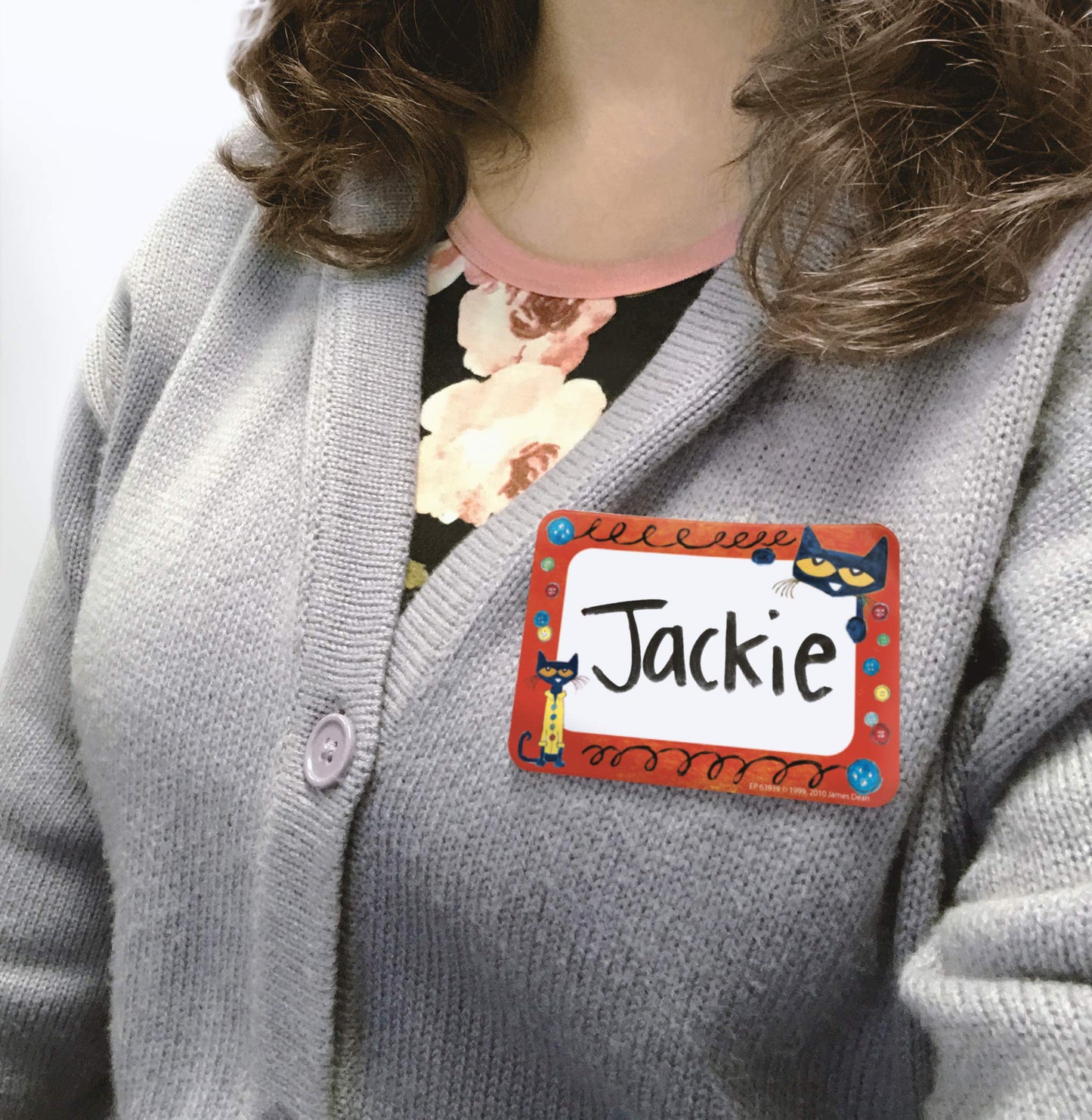 Edupress EP63939 Pete the Cat Name Tags/Labels