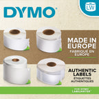 DYMO Authentic LW Large Multi-Purpose Labels for LabelWriter Label Printers & LW Multi-Purpose Labels for LabelWriter Label Printers, White, 1'' x 2-1/8'', 1 roll of 500 (30336)