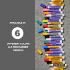 Sakura Solidified Paint Low Temp Marker, Non-Toxic, Yellow, 12 Count