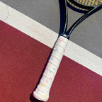 Tennis Racket Grip Tape - Customizable and Tac Moisture Feel Tennis Grips - Anti Slip Tennis Overgrip for Tennis Racket 3 Polka Dot