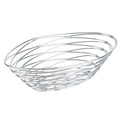 American Metalcraft FRUC16 Baskets, 9.125" Length x 5.75" Width, Silver