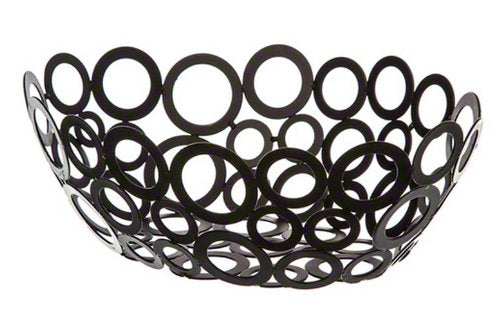 American Metalcraft WBW96 6" x 9" Black Go-Go Basket