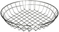 American Metalcraft WIB80 Baskets, 8" Length x 8" Width, Black