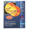AVERY AVE8960 - Inkjet Full-Face CD Labels