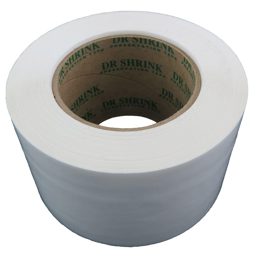 Dr. Shrink DS-713W 3 in. x 108 ft. White Preservation Tape