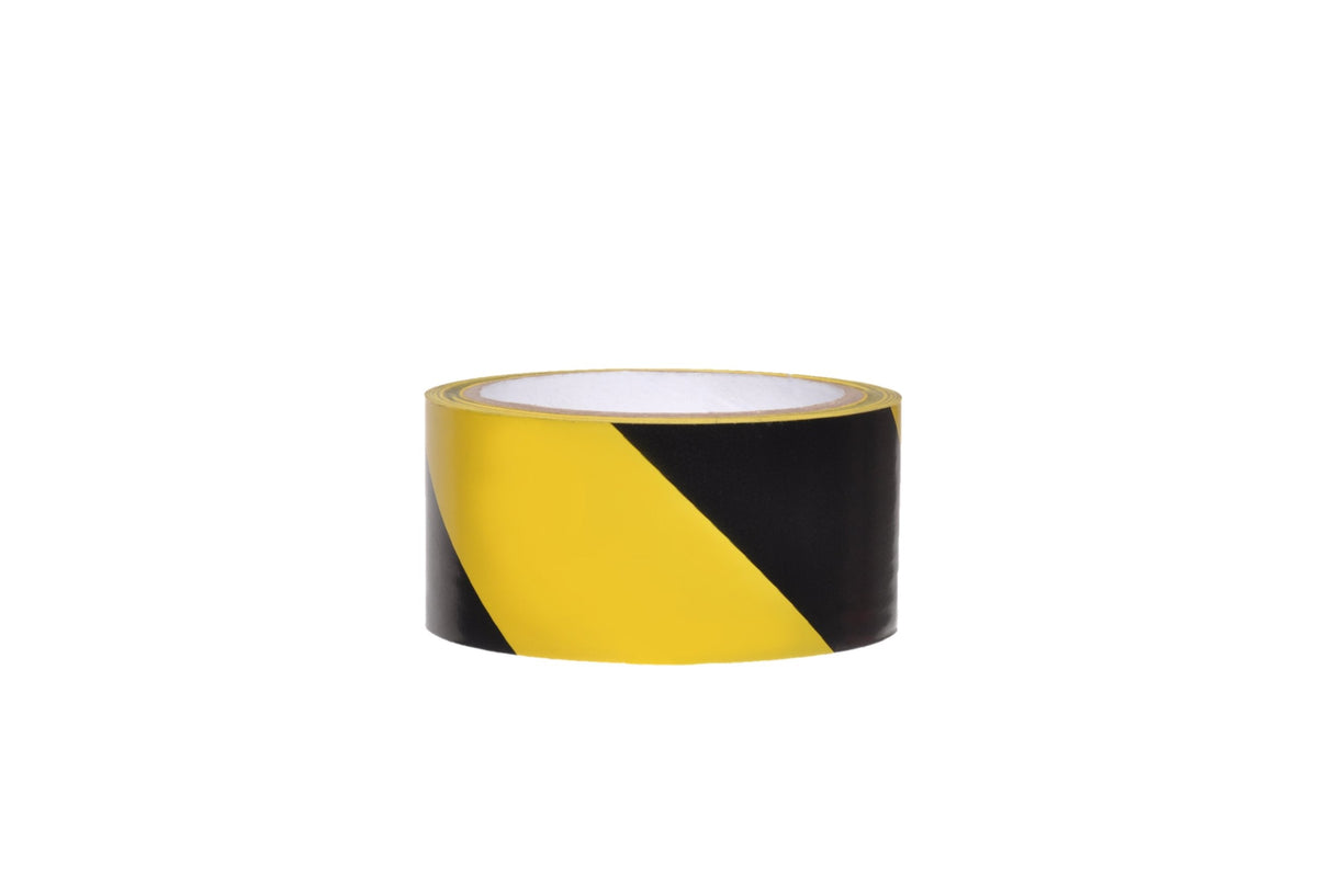 Swanson AMT18Y 2-Inch by 54-Feet Stripe Adhesive Safety Floor Tape, Yellow/Black 2 inches x 54 feet x 6 mils