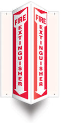 AccuformNMC Fire Extinguisher 3D Projection Sign 18"x4" (Pack of 1)
