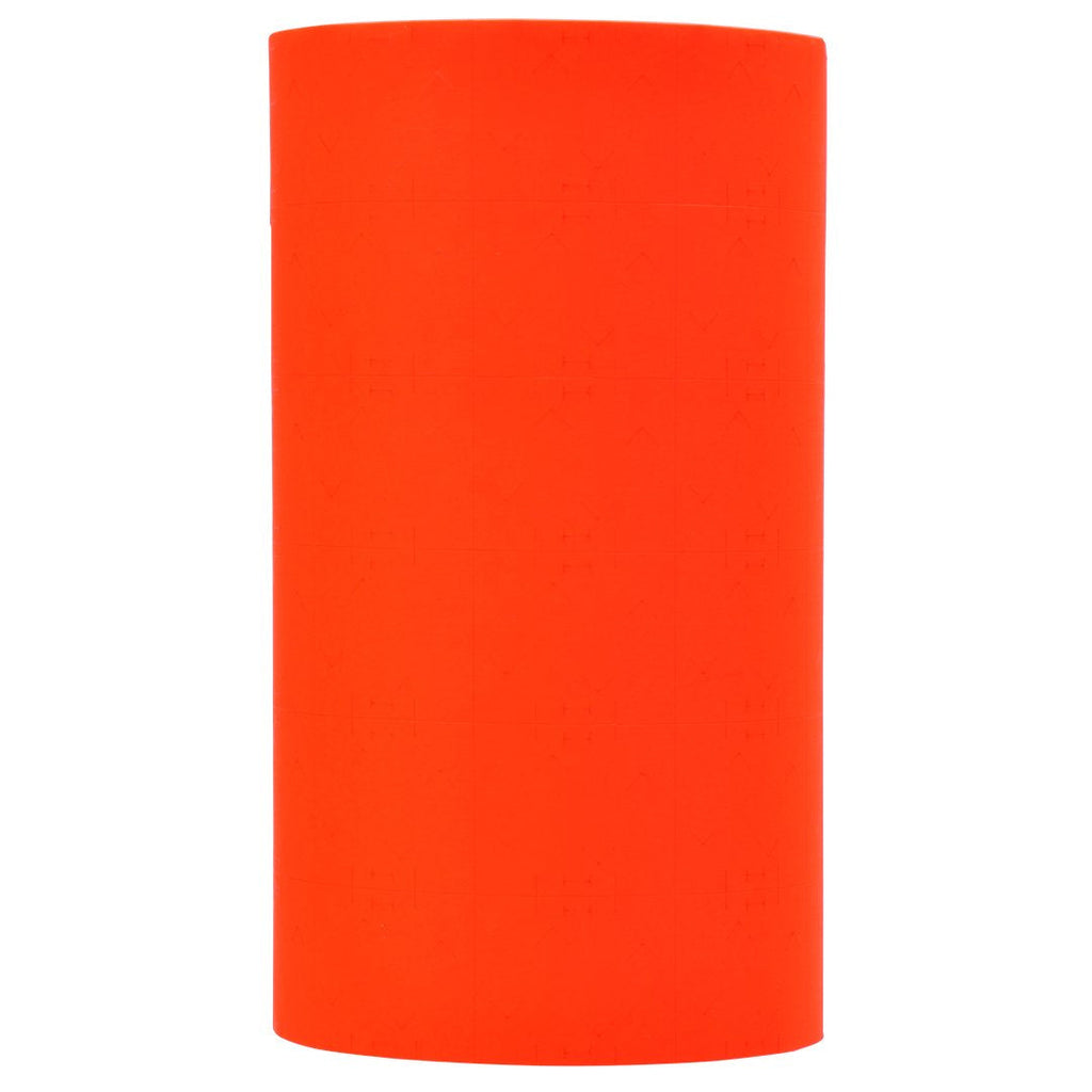 Fluorescent Red Pricing Labels to fit Monarch® 1151®, 1152®, 1153®, 1175®, 1176®, and 1177® Pricers. 6 Rolls with 1 Free Ink Roller.