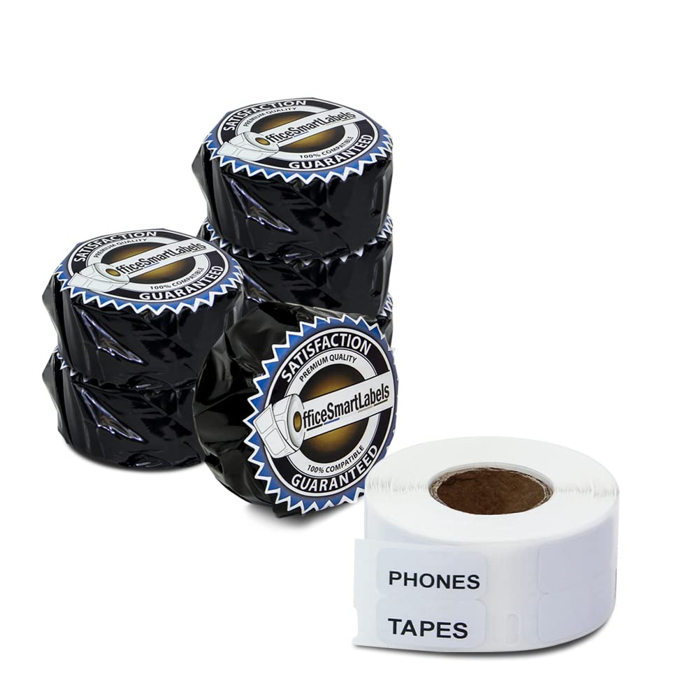 OfficeSmartLabels 1 x 1 inch Multipurpose Labels