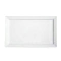 G.E.T. 12" x 9" White Melamine Serving Tray