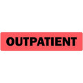 All-purpose outpatient medical healthcare labels from LabelValue, 500 labels per roll, with black text on white background.