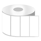 OfficeSmartLabels 4" x 2" Removable Direct Thermal Labels 1 Inch Core - 4 x 2 - Prime - 04 Rolls
