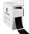 ChromaLabel 1 x 3 Inch Black Rectangle Labels, 250/Box 1" x 3"