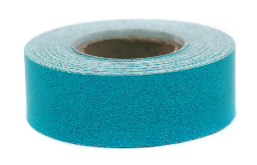 ChromaLabel teal color-coding labeling tape, 0.75 inch wide, 500-inch roll, used for organizing and color-coding tasks.