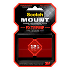 Scotch-Mount Extreme Double-Sided Mounting Strips, 8 Strips per Pack 8 Count