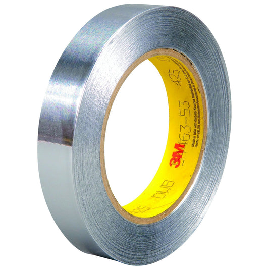 Partners Brand 3M™ 425 Aluminum Foil Tape, 4.6 Mil, 3/4" x 60 yds., Silver, 1/Case, 3M Stock# 7100053743