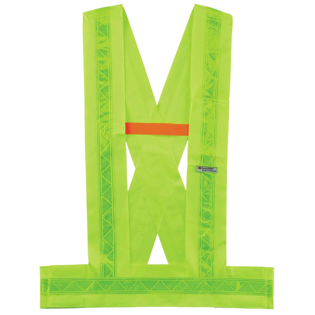 Ergodyne Unisex Glowear 8140ba Breakaway Hi-vis Safety Sash - Type O, Class 1 Medium-Large Lime