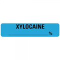 Medical record labels by Labelvalue, .375" x 1.625" size, with XYLOCAINE labels for medical documentation.