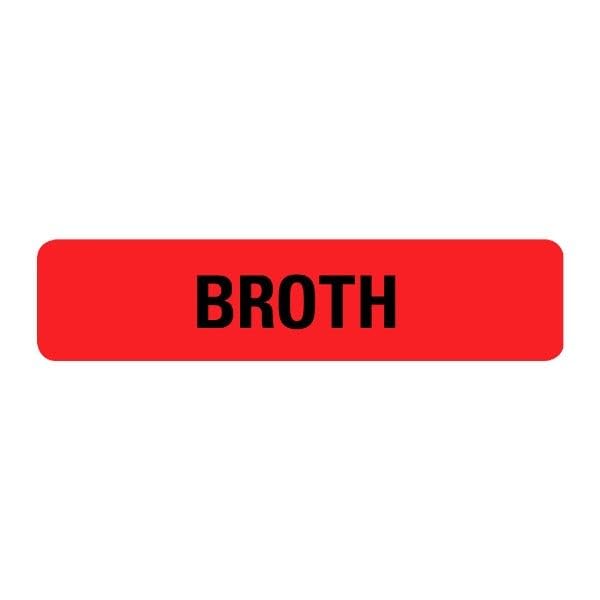 Medical record labels by LabelValue, broth food service medical labels LV-MFSL4, with white and blue design for documentation.