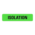 Medical record labels by LabelValue, isolation food service labels, LV-MFSL32, featuring clear text and medical safety markings.