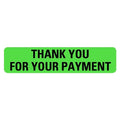 Medical record labels with "Thank You for Your Payment" message from Labelvalue, designed for organizing patient files.
