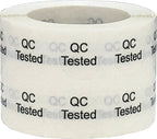 Color-coding round stickers , 1/2 inch diameter, QC tested adhesive labels, 1000 per pack.