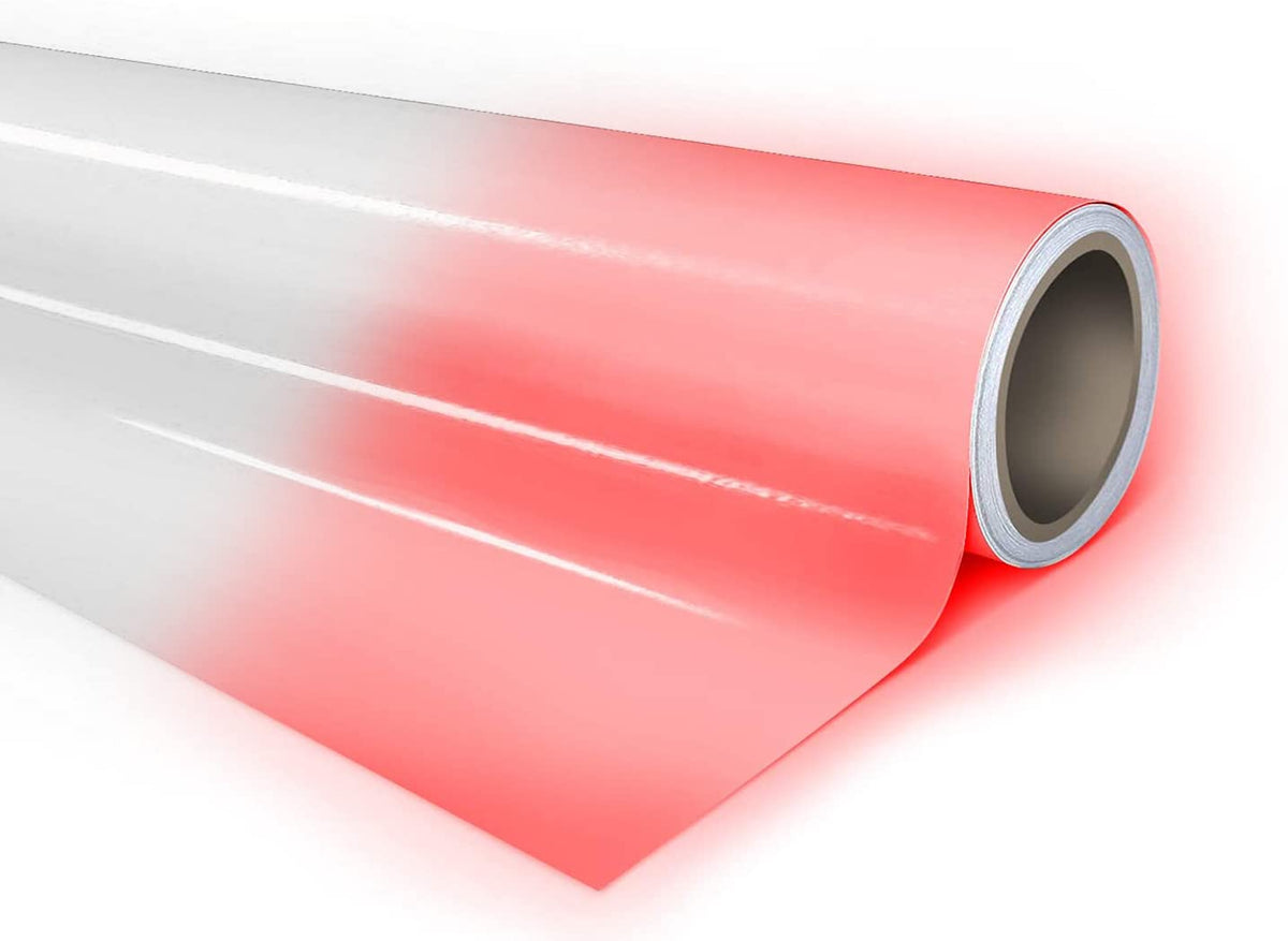 VViViD Red Particle High-Energy Glow Adhesive Craft Vinyl Sheet (1/2ft x 5ft) 1/2ft x 5ft