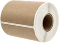 2" x 3" Brown Kraft Rectangle Color Code Labels / 250 Permanent Adhesive Write On Labels/Blank Kraft Stickers