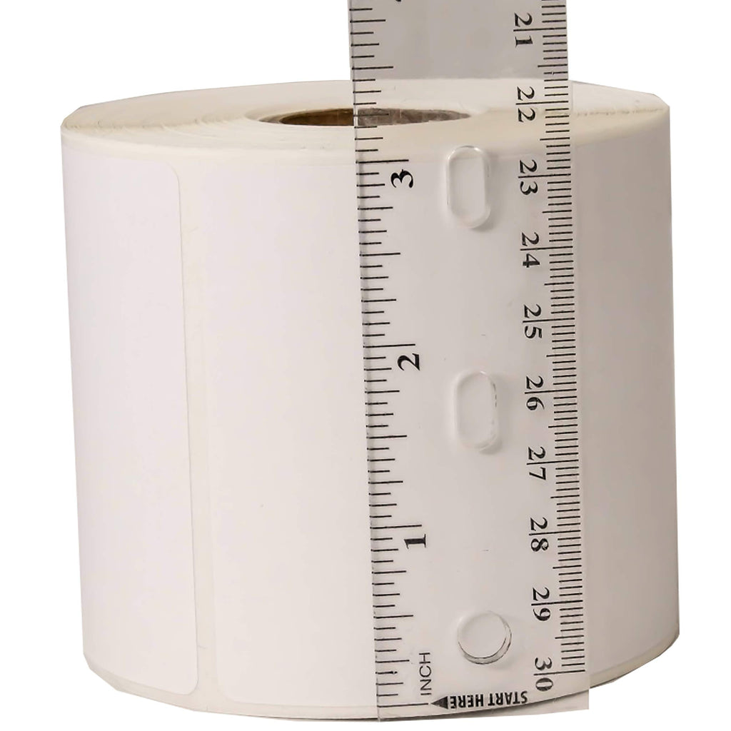 Direct Thermal Labels, 3-Inch x 2 Inch, White, Roll, Perm Adhesive, Perf Between Labels, 700 per Roll