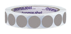 ChromaLabel Gray Dot Stickers, 3/4 Inch Removable, 1000/Roll 3/4"