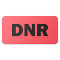 DNR Stickers, 2 x 1 Inch, Do Not Resuscitate Label, 6 Pack, 600 Labels Dnr 2 Packs