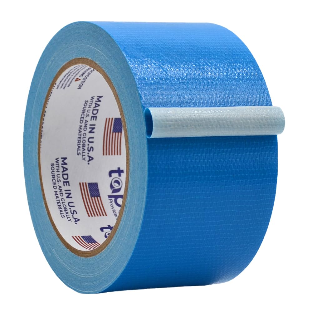 WOD Industrial Grade Sky Blue Duct Tape, 2.5 inch x 60 Feet